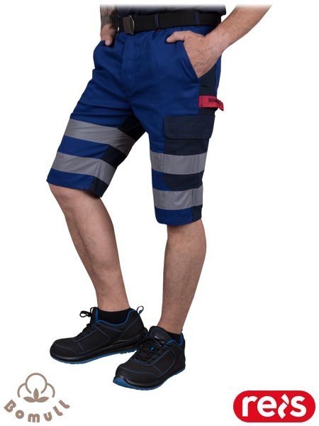 SPODNIE OCHRONNE DO PASA - KRÓTKIE - 2XL - NIEBIESKO-GRANATOWY