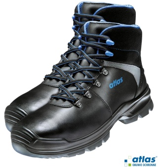 BUTY BEZPIECZNE ATLAS TRZEWIKI Z WODOODPORNEJ SKÓRY, S3, PODNOSEK, WKŁADKA ANTYPRZEBICIOWA