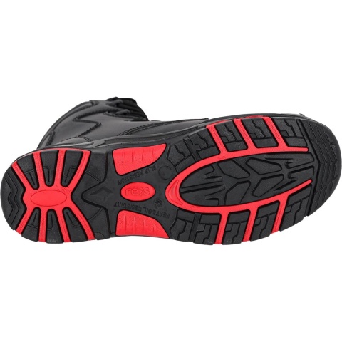 BUTY BEZPIECZNE THORN KOZAKI MĘSKIE SZNUROWANE, S1PS FO SR, GUMOWE OBLANIE NA CZUBKU BUTA