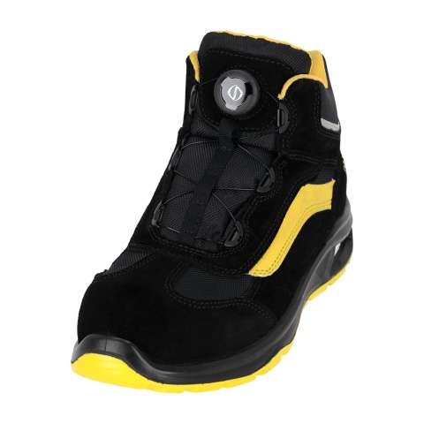 BUTY BEZPIECZNE SIENA, S1PL FO SR, TRZEWIKI ZAMSZOWE, SYSTEM SZNURÓWEK STRUNOWYCH SPINON