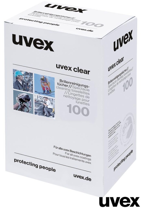 CHUSTECZKI DO OKULARÓW NAWILŻONE 100SZT