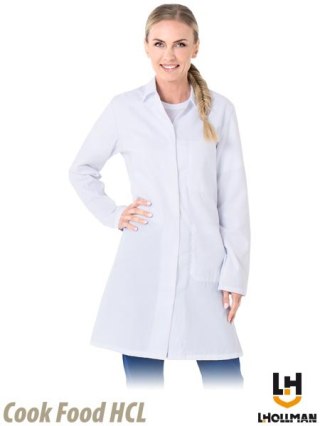 FARTUCH OCHRONNY DAMSKI - 2XL - BIAŁY