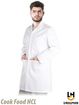 FARTUCH OCHRONNY MĘSKI - 2XL - BIAŁY