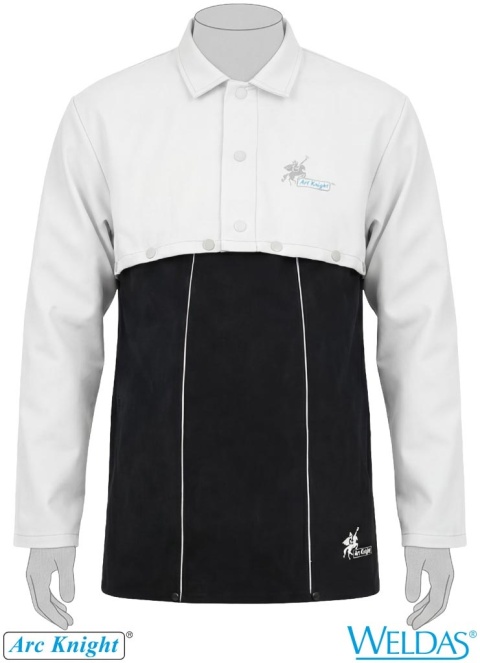 FARTUCH TRUDNOPALNY DOPINANY DO BOLERKA SKÓRZANY DLA SPAWACZY