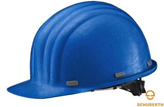 HEŁM OCHRONNY BOP ŻYWICA, WŁÓKNO SZKLANE NIEBIESKI