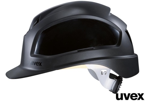 HEŁM OCHRONNY PHEOS B-WR CZARNY WENTYLACYJNE OTWORY CLIMAZONE, TWORZYWO HDPE