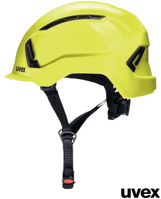 HEŁM OCHRONNY PRONAMIC ALPINE WENTYLOWANY, TWORZYWO ABS, KRÓTKI DASZEK, DO MOCOWANI ANAUSZNIKÓW, LATARKI, GOGLI, SELEDYNOWY