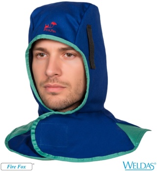 TRUDNOPALNY KAPTUR SPAWALNICZY OCHRONNY DLA SPAWACZY