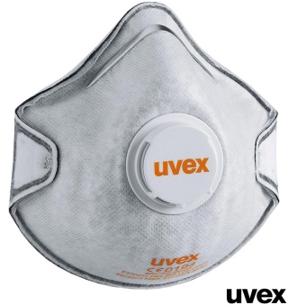 PÓŁMASKA FILTRUJĄCA FFP2 2220 Z ZAWORKIEM SILV-AIR ANTYSMOGOWA