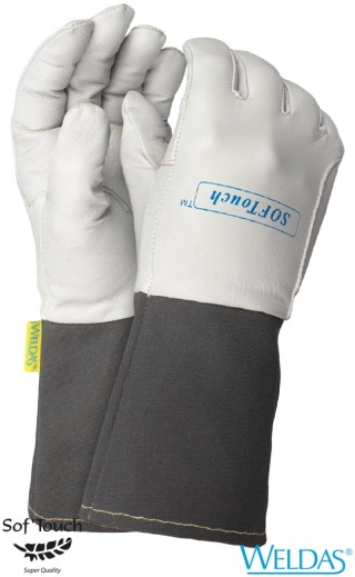 RĘKAWICE SPAWALNICZE ZE SKÓRY KOZIEJ CAŁODŁONICOWE OCHRONNE