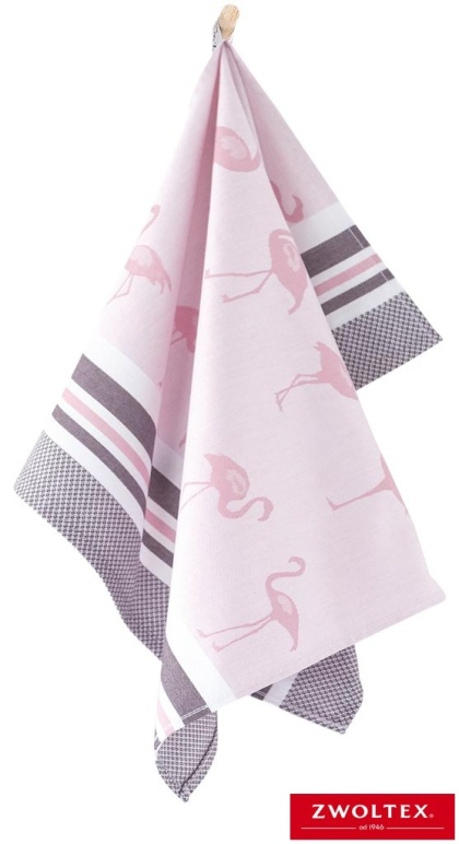 ŚCIERKA KUCHENNA FLAMING RÓŻOWA