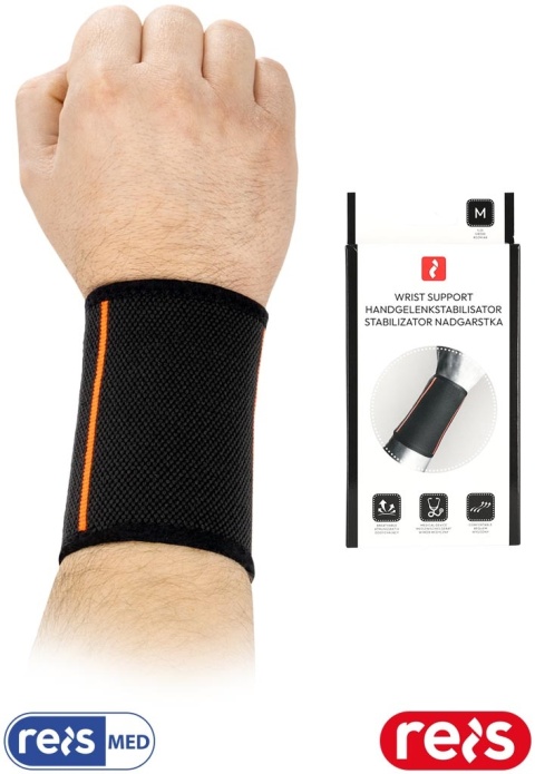 STABILIZATOR NADGARSTKA ELASTYCZNA OPASKA NA NADGARSTEK