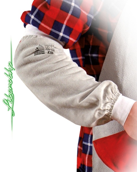 ZARĘKAWEK OCHRONNY SKÓRZANY DLA SPAWACZY, SPAWALNICZY DWOINA BYDLĘCA