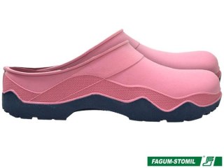 KLAPKI - 37-38 - RÓŻOWO-GRANATOWY