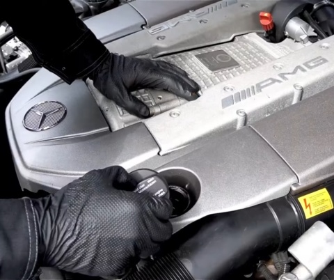 RĘKAWICE NITRYLOWE RNITRIO-GRIFF BEZPUDROWE, STRUKTURA, DLA MECHANIKÓW, ODPORNE NA SMARY I OLEJE OPAKOWANIE 50SZT, POMARAŃCZOWE