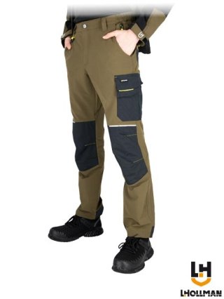 SPODNIE OCHRONNE DO PASA - 52 - ZIELONO-CZARNY