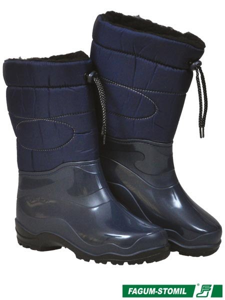 BUTY OCIEPLANE - 37 - CZARNO-GRANATOWY