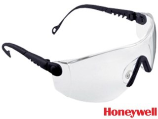 OKULARY OCHRONNE - uni - TRANSPARENTNO-CZARNY