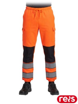 SPODNIE OCHRONNE DO PASA - 2XL - POMARAŃCZOWY