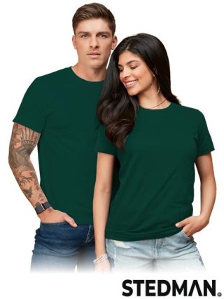 T-SHIRT - 2XL - ZIELONY BUTELKOWY