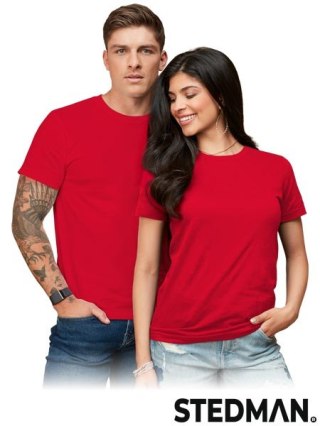 T-SHIRT - 3XL - CZERWONY SZKARŁATNY