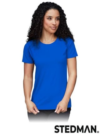 T-SHIRT DAMSKI - 2XL - NIEBIESKI