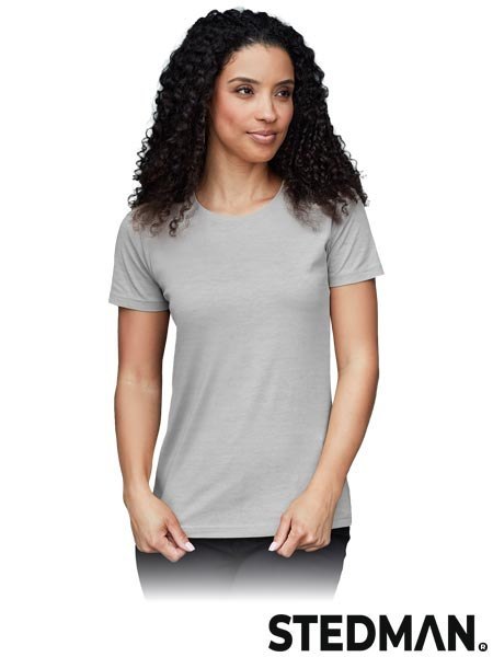 T-SHIRT DAMSKI - 2XL - SZARY HEATHER