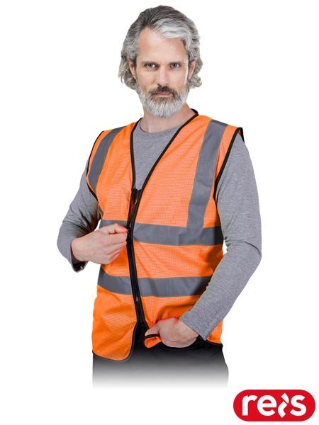 KAMIZELKA OSTRZEGAWCZA - 2XL - PB