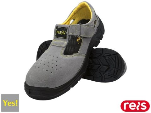 BUTY BEZPIECZNE - 36 - STALOWO-ŻÓŁTY