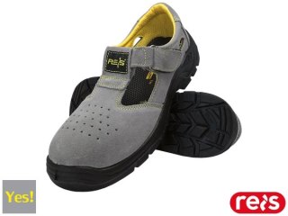 BUTY BEZPIECZNE - 36 - STALOWO-ŻÓŁTY