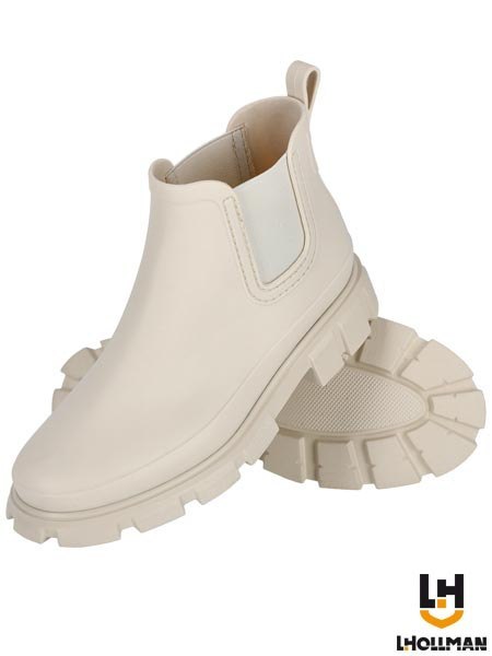 BUTY Z PVC - 41 - BEŻOWY