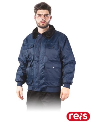 KURTKA OCHRONNA OCIEPLANA - 2XL - GRANATOWY
