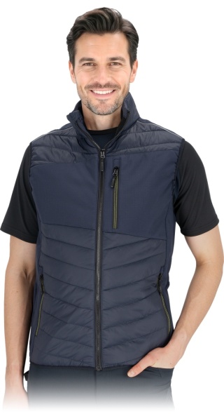 BEZRĘKAWNIK OCHRONNY - 3XL - GRANATOWY