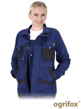BLUZA OCHRONNA OX.05.852 FIO-J - 5XL - GRANATOWO-CZARNO-NIEBIESKI