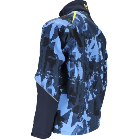 KURTKA OCHRONNA - 3XL - GRANATOWO-NIEBIESKO-ŻÓŁTY