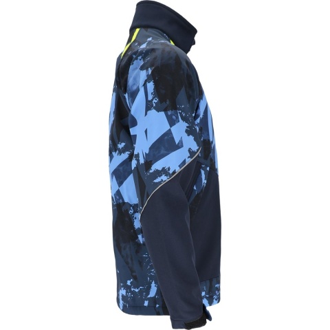 KURTKA OCHRONNA - 3XL - GRANATOWO-NIEBIESKO-ŻÓŁTY
