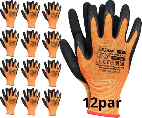 RĘKAWICE OCHRONNE LUGOLAF J-852-258 12par