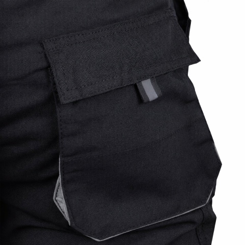 SPODNIE OCHRONNE OGRODNICZKI FORECO SZARO-CZARNE