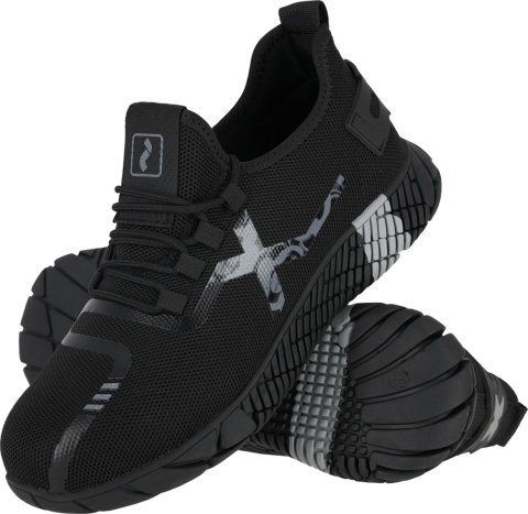 BUTY BEZPIECZNE - 44 - CZARNO-SZARY