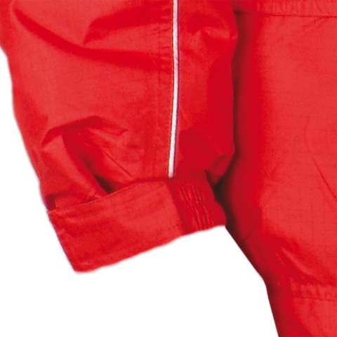 Kurtka robocza ocieplana BHP Win-Red, rip-stop męska kaptur wiatroodporna kieszenie regulowana