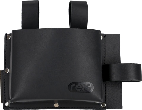 Torba dekarska na gwoździe skórzana uchwyt na młotek pas narzędziowy monterski BHP