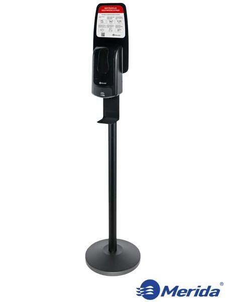 ZESTAW DO DEZYNFEKCJI RĄK - 152x41 cm - CZARNY