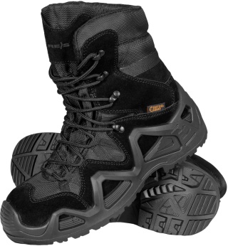 Buty taktyczne Tactical Guard czarne trzewiki militarne wysokie outdoor robocze