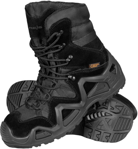 Buty taktyczne Tactical Guard czarne trzewiki militarne wysokie outdoor robocze