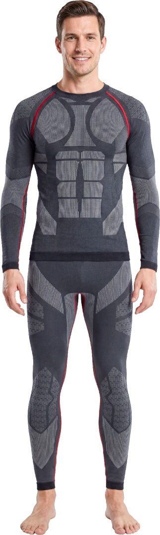 Bielizna termoaktywna męska komplet – koszulka + kalesony, zimowa, oddychająca