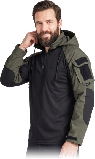 Bluza taktyczna Tactical Guard męska – militarna rip-stop, z kapturem, survival, outdoor