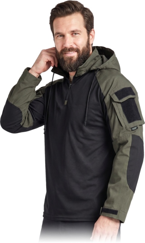 Bluza taktyczna Tactical Guard męska – militarna rip-stop, z kapturem, survival, outdoor