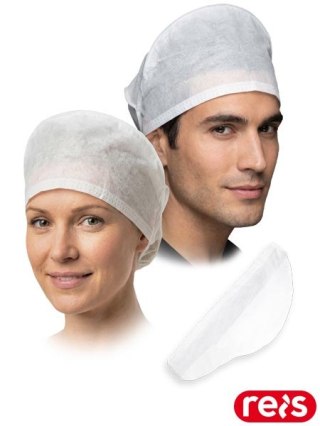 CZEPEK Z POLIPROPYLENU - uni - BIAŁY