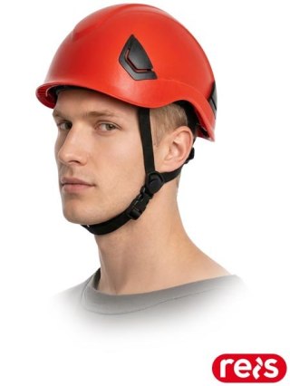 HEŁM OCHRONNY - 53-63 - CZERWONY