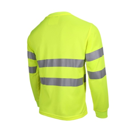 Koszulka ostrzegawcza z siateczki FLUO, męska